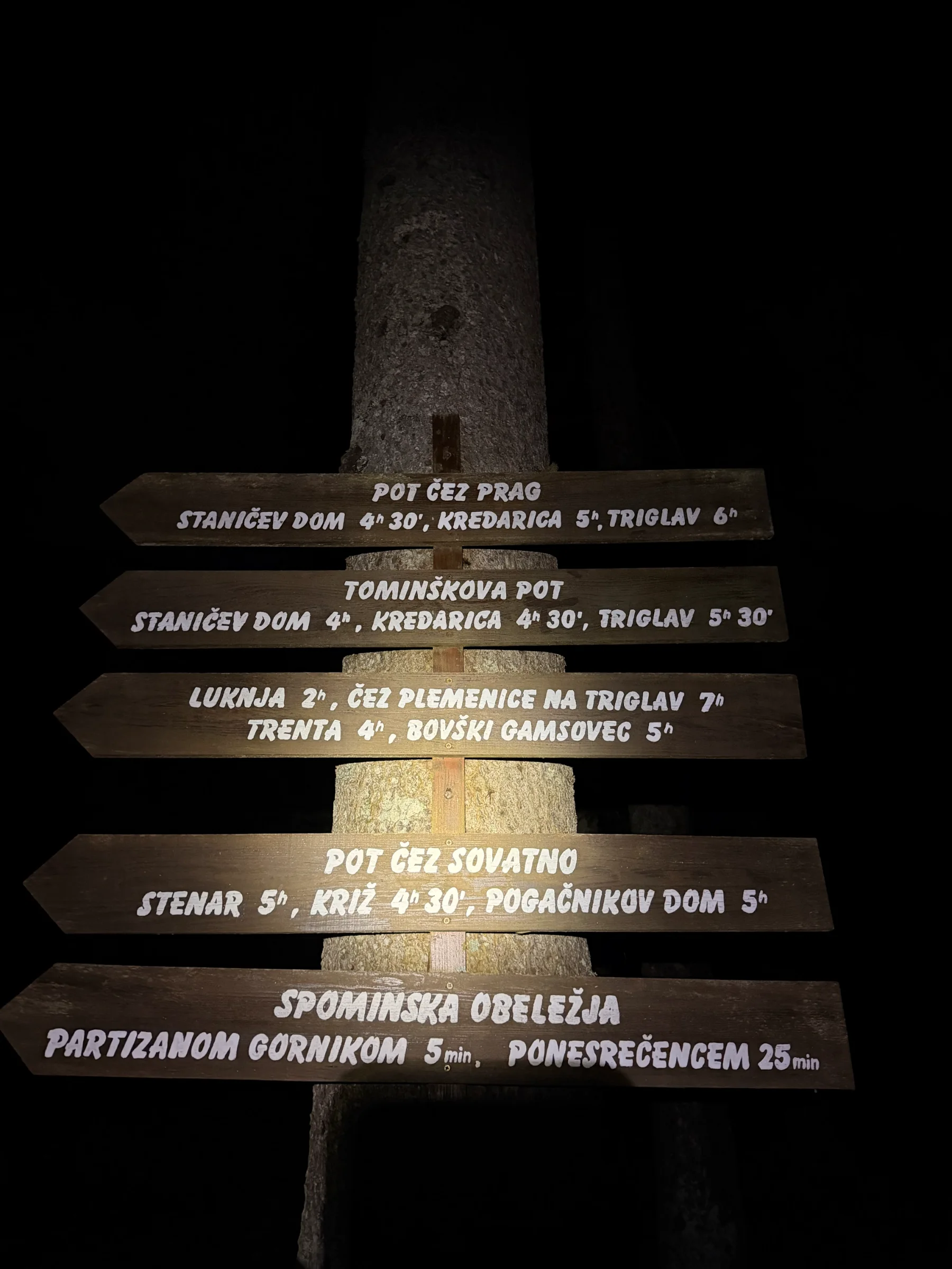 Bovški Gamsovec – fotografija s poti