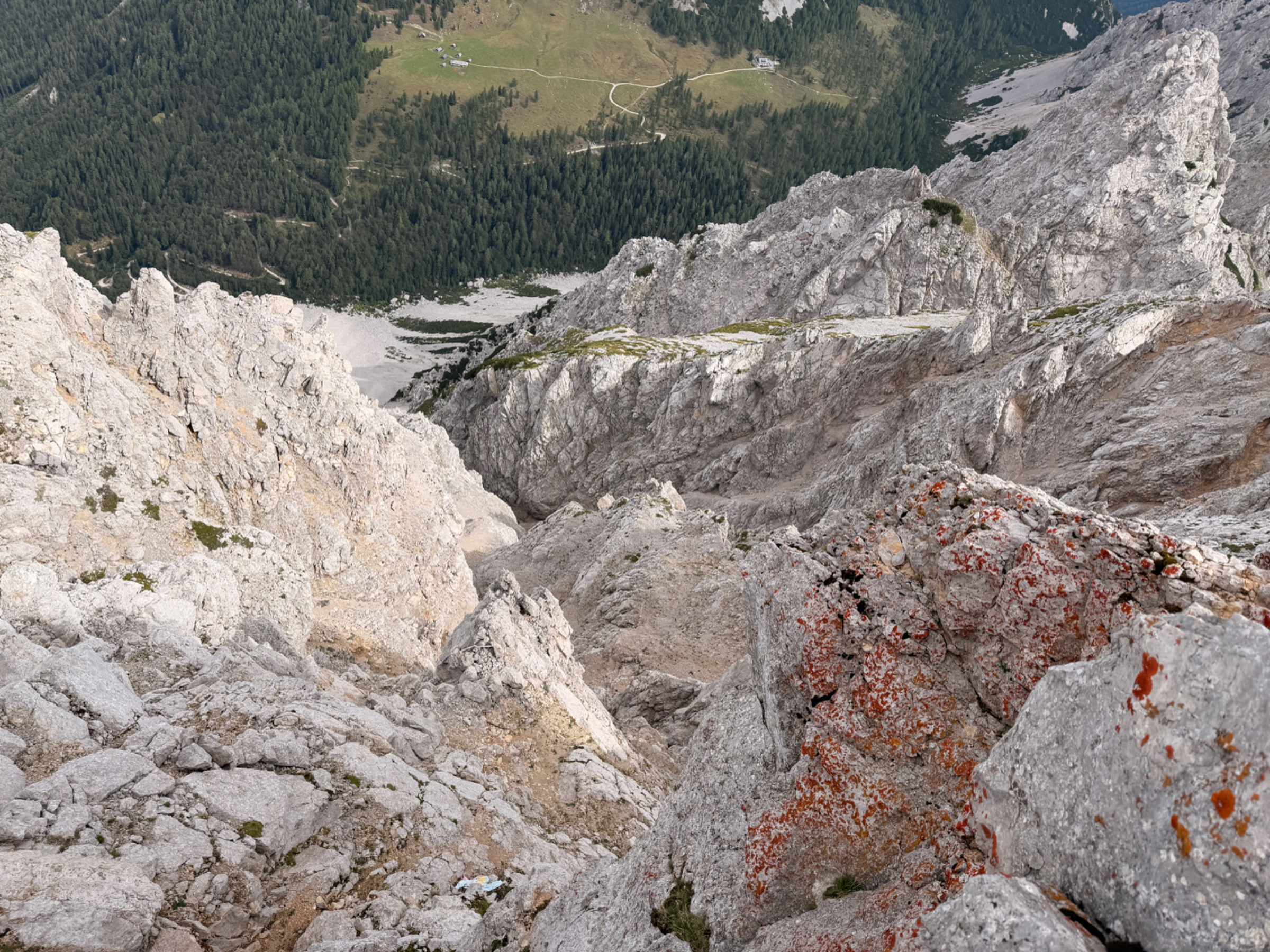 Stol – fotografija s poti