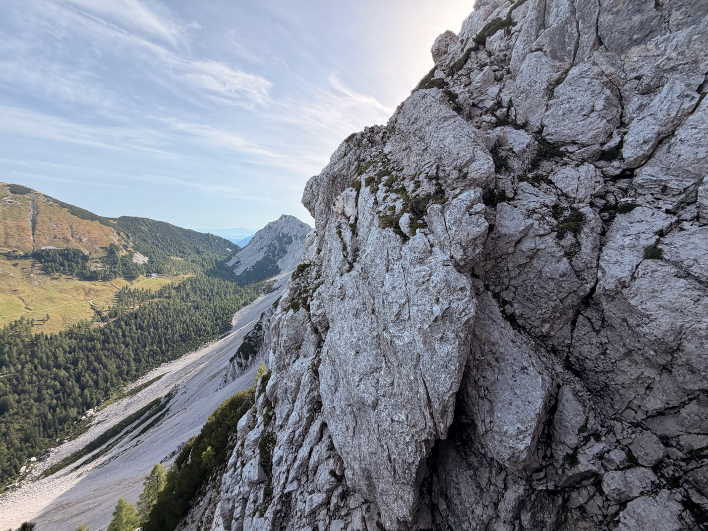 Stol – fotografija s poti