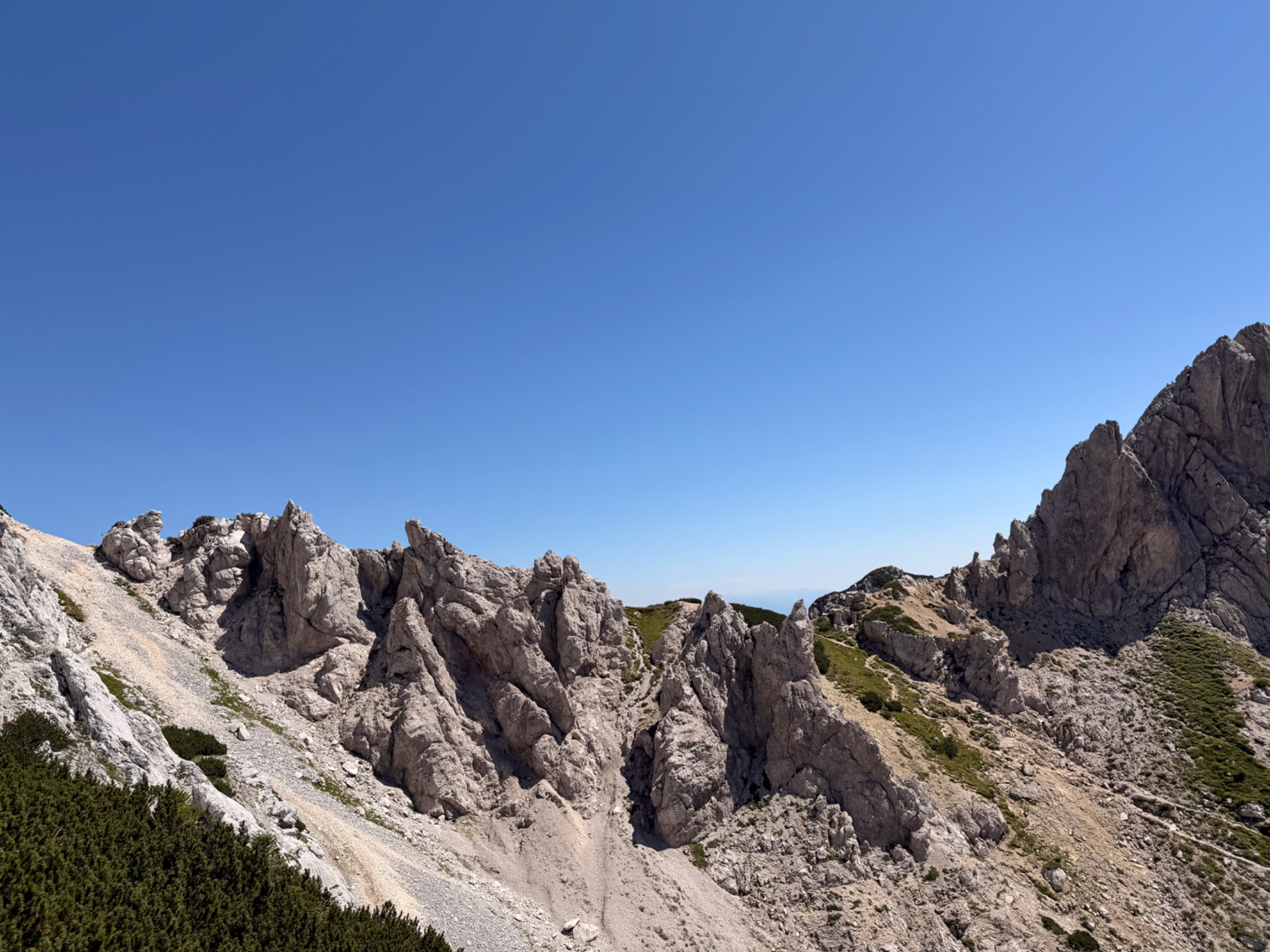 Veliki Draški vrh – fotografija s poti